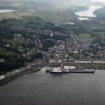 From the air